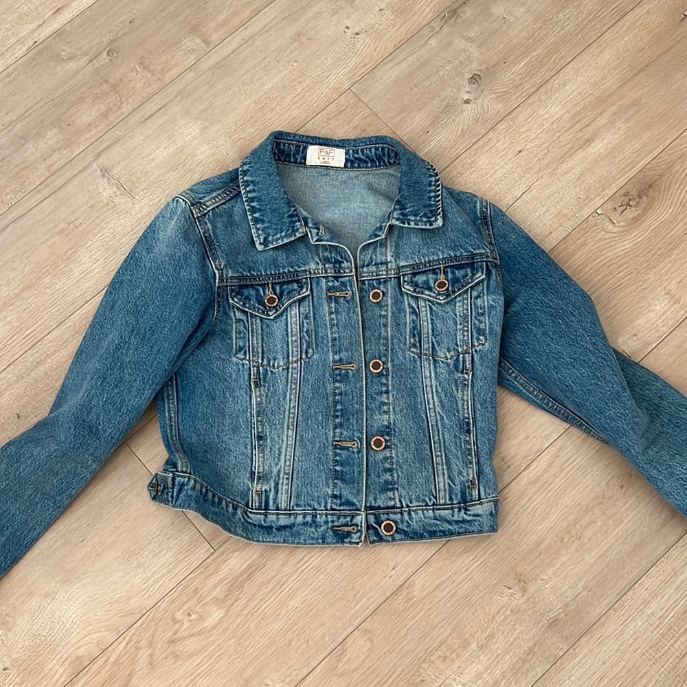 Jeans short jacket